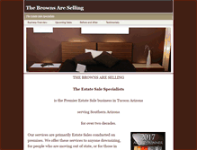 Tablet Screenshot of brownsareselling.com